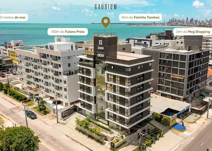 Gaudium Apart-hotel por Quarto à Vista João Pessoa